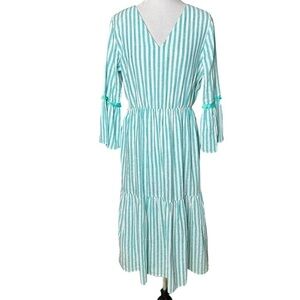 Vilagallo Tyne Melrose Stripe Dress. Size 40